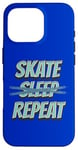 iPhone 16 Pro Skate Sleep Repeat Or Sleep Less Skate More Case