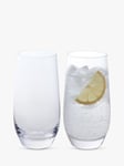 Dartington Crystal Wine & Bar Highball Glass, Set of 2, 450ml, Clear