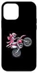 Coque pour iPhone 12 mini Coquette Bow Dirt Bike Motocross Maman Fête des Mères Ruban Fille