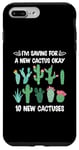 Coque pour iPhone 7 Plus/8 Plus agriculture urbaine plantes d'intérieur jardinage succulent mini cactus