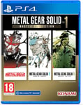 Metal Gear Solid Master Collection Vol. 1 - Ps4