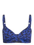 Hope Bay Uw Full Cup Bikini Top Navy Fantasie