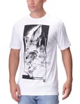 DC Shoes Death Wheelie - T-Shirt - Uni - Coton - Homme - Blanc (White) - S