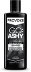 PROVOKE Go Ashy Shampoo 200 ml, Remove Brassiness and Add Hue to Hair, Formulat