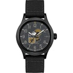 Timex Tribute Men's NFL Scout 40mm Quartz Fabric Strap, New Orleans Saints, Modern