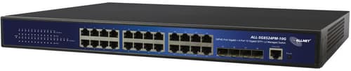 Allnet Sg8524pm-10g 24-port 4sfp+ Poe 400w Switch