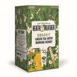 Heath & Heather Organic Green Tea & Manuka - 20 Teabags
