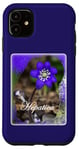 Coque pour iPhone 11 Violet Hépatica Fleur Photo