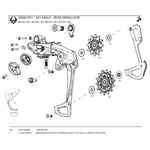 Sram Rear Xx1 Eagle Lunar Inre Burplatta