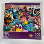 Corner piece - Pets at home jigsaw - 500 piece