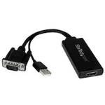 StarTech.com VGA till HDMI-adapter med USB-audio & -ström ?