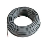 5 m Cable noir 10mm2 pour cablage des systèmes énergétiques