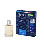 Christine Arbel Coffret parfum Homme Style à la française Eau de Toilette 100ml + 1 FRESH Eau de Toilette 100ml Fabriqué en France