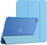 Coque Pour Ipad 10 (10,9 Pouces, Modèle 2022, 10ème Génération), Support Mince Dos Dur Housse Étui Avec Veille/Réveil Automatique (Bleu Ciel)[Coq100114]