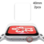 For Iwatch Apple Watch Series 4 3 2 1 Tpu Protective Film 2pcs 40mm