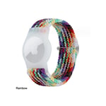 Serbia - 1PC Rainbow Bracelet Airtag Enfant Waterproof, Protection Anti-Perte et Anti-Rayures pour Le Positionnement du Bracelet Airtag Tracker,