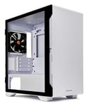 Thermaltake S100 Tempered Glass Snow Edition - Micro Tower - PC - White - micro ATX - Mini-ITX - SPCC - 16.5 cm