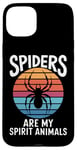 Coque pour iPhone 15 Plus Spiders Are My Spirit Animals Arachnide Terrarium Araignée