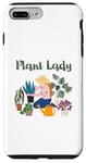 Coque pour iPhone 7 Plus/8 Plus Plante Lady Flower Power Floral Intérieur Jungle Plantes Amour