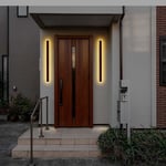 V-Tac 17W LED Corten vägglampa - IP65 utomhusbruk, 230V, inkl. ljuskälla - Dimbar : Inte dimbar, Kulör : Varm