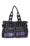 Banned Sweet Revenge Camdyn Handbag black lilac