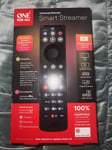 ONE FOR ALL UNIVERSAL SMART STREAMER REMOTE CONTROL 5 DEVICES - BLACK - URC7945