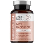 Free Soul Myo-Inositol Ultra Supplement – 4,000mg Myo-Inositol, 200ug Folate,