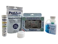 Kit de démarrage sans chlore pour piscine et spa - PooLSan