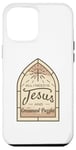 iPhone 12 Pro Max I Love Jesus and Crossword Puzzles Lover Christian Case