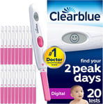 Clearblue Digital Ovulation Tests Kit OPK Proven to Help You Get Pregnant, 1 and