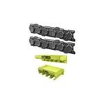 Ryobi - Pack Système link 2 rails muraux - Étagère polyvalente - Tablette polyvalente