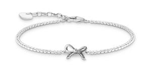 Thomas Sabo True Romance Silver Bow with white zirconia tennisrannekoru A2172-643-14-L19V