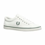 Fred Perry Men's Underspin Heavy Pique Trainers Shoes - B1138-303 - Snow White