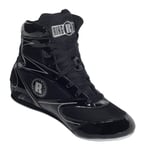 Ringside 3/4 Top Boxing Shoe (Black, 10)