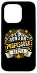 Coque pour iPhone 15 Pro Sono Un Professore - Idee Regalo Uomo Compleanno Professore