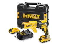 DeWALT DCF620D2K-QW - Drywall screwdriver - sladdlös - 1/4-tums hexuttag - 30 N·m - 2 batterier - 18 V