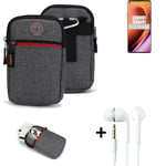 Holster + earphones for OnePlus 8 Pro Belt Pouch