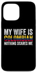 iPhone 13 Pro Max Proud Husband of Colombian Wife Humor and Pride Vintage Case