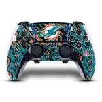 OFFICIAL NFL MIAMI DOLPHINS VINYL SKIN FOR SONY PS5 DUALSENSE EDGE CONTROLLER