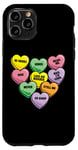 iPhone 11 Pro Funny Candy Heart Anti Valentine's Day Sarcastic Love Joke Case