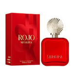 Shakira Perfumes - ROJO by Shakira Eau de Parfum Pour Femme - Longue Durée - Parfum Puissant, sensuel et charmant - Notes florales, épicées et ambrées - Idéal pour la journée - 50 ml