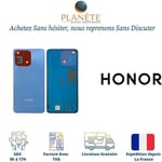 Original Cache Batterie Vitre arrière + vitre caméra Pour Honor 70 Lite Bleu