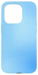 Coque pour iPhone 15 Pro Bleu minimaliste