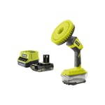 Pack Ryobi Brosse motorisée 18V One+ R18CPS-0 - 1 Batterie 2.0Ah - 1 chargeur rapide 2.0Ah RC18120-120