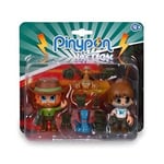 Pinypon Action Wild. 2 Figuras con 2 animales para niños y niñas de 4 a 8 años (Famosa 700016607)