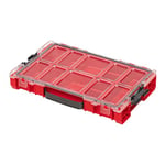 QBRICK SYSTEM Malette Outils Boîtes à Outils Valise PRO Organizer 100 RED Ultra HD Boîte De Tri De Gamme De Vis Rouge 460 x 310 x 105 mm