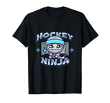 Ice Hockey Ninja Player T-Shirt