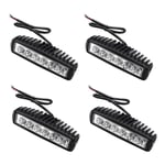 Led Arbeitsscheinwerfer 12V 24V led Scheinwerfer Traktor Arbeitslicht. Led Scheinwerfer 12v traktor für Offroad. suv. atv. Led Strahler Auto 18W. 4