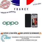 Original Ecran LCD & Vitre tactile Noir Assemblés Sur Châssis Pour Oppo A53S