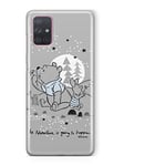 ERT GROUP Coque de téléphone Portable pour Samsung A71 Original et sous Licence Officielle Disney Motif Winnie The Pooh and Friends 008 adapté à la Forme du téléphone Portable, Coque en TPU